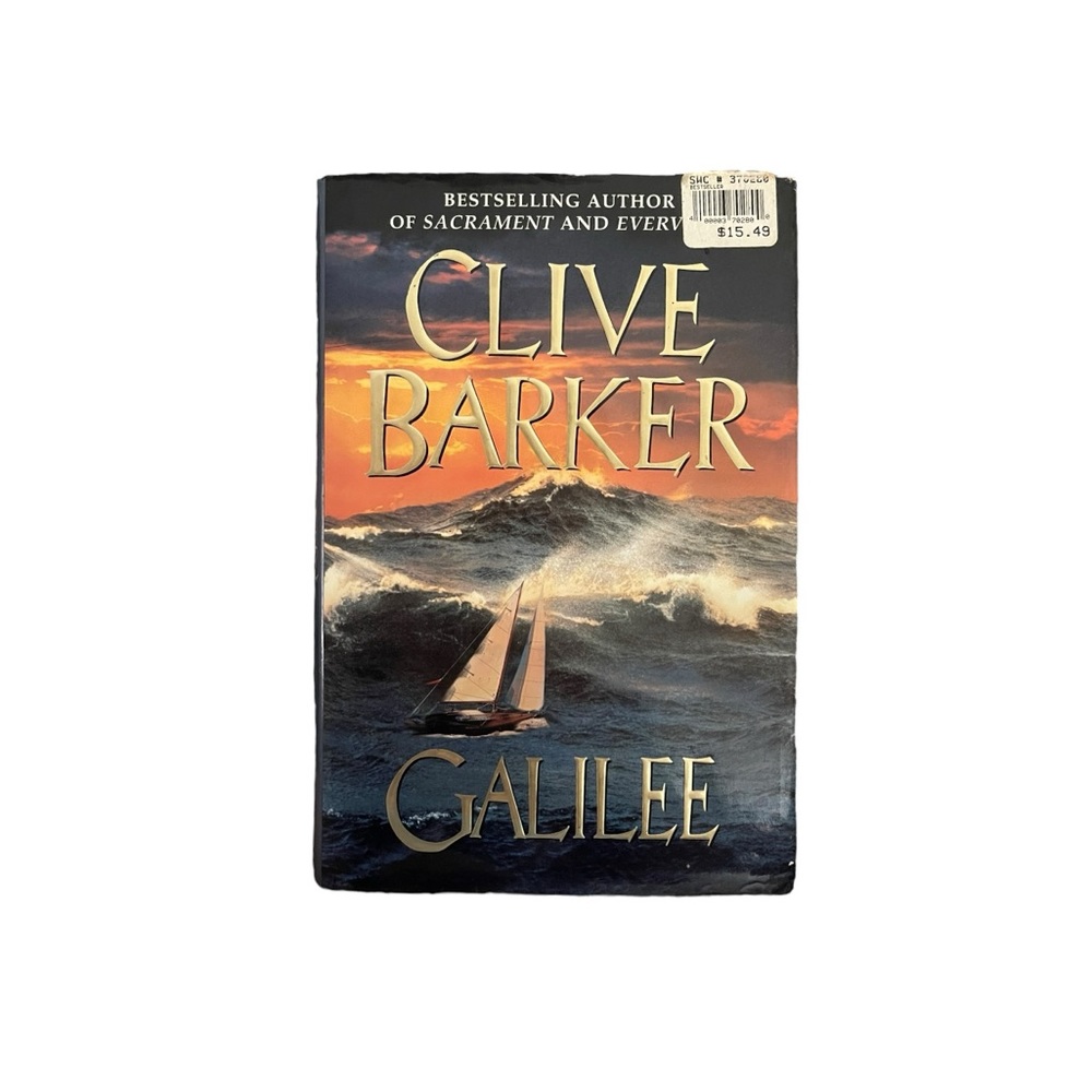 Hardcover Galilee Book by Clive Barker